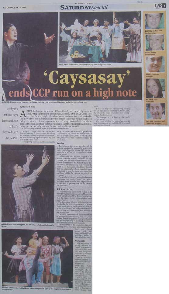 caysasay high note